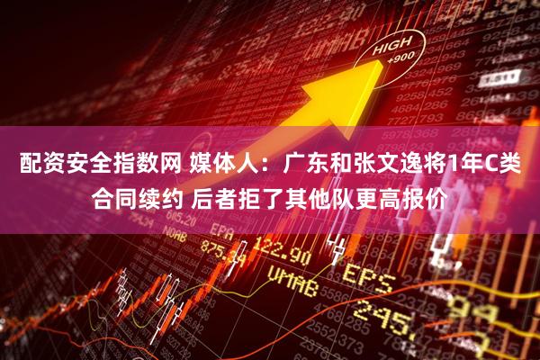 配资安全指数网 媒体人：广东和张文逸将1年C类合同续约 后者拒了其他队更高报价